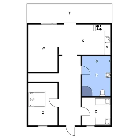 0298-romo-vestergade-3-ap-52 公寓 Sønderby